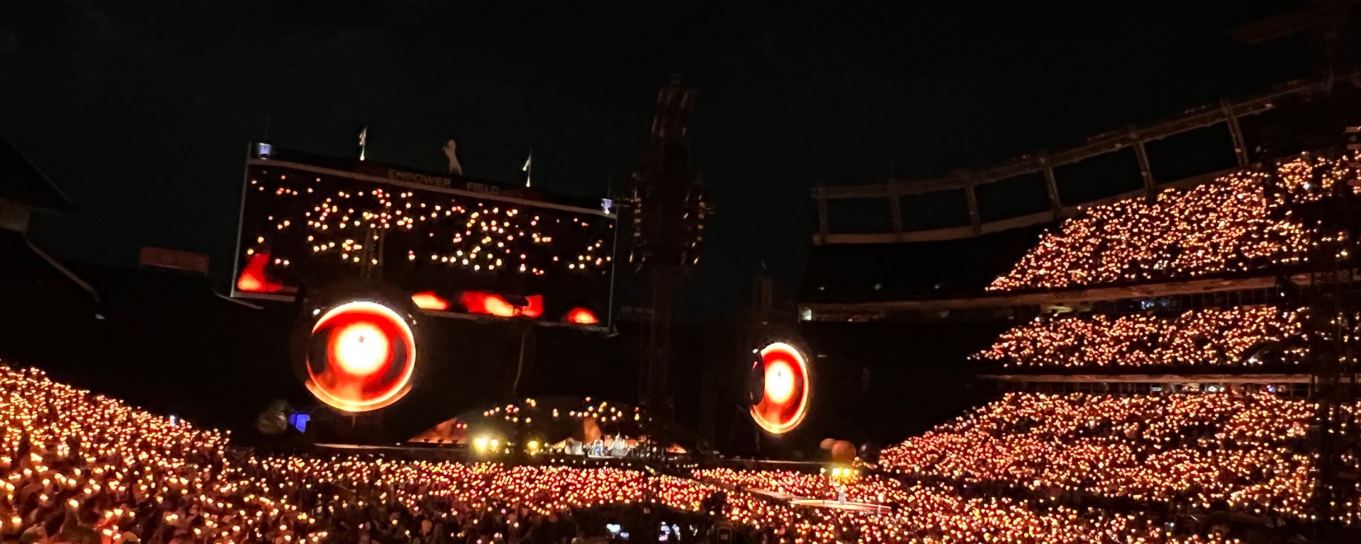 Coldplay on June 10, 2025 in Denver at Empower Field at Mile High.